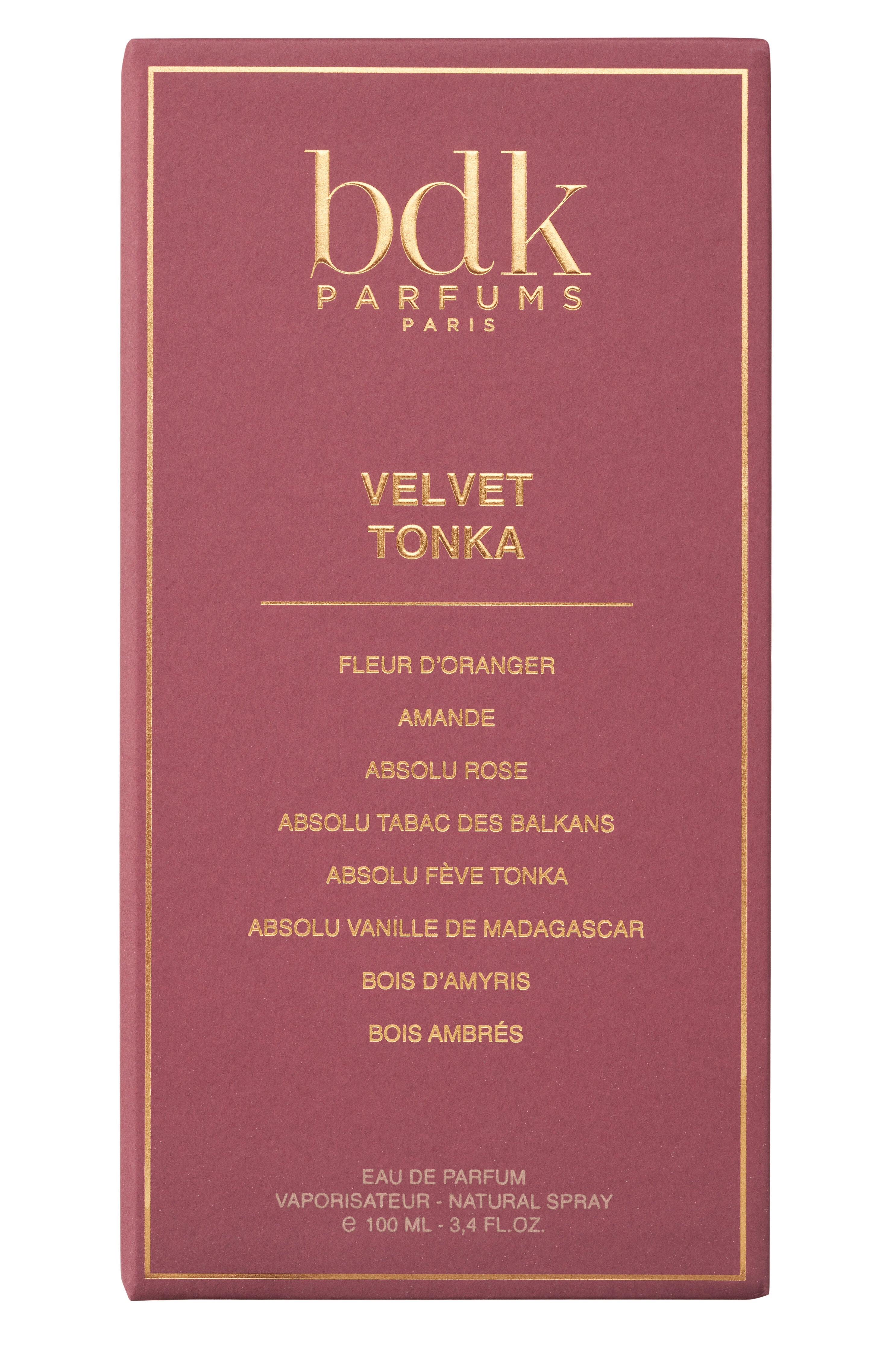 Velvet Tonka by BDK Parfums