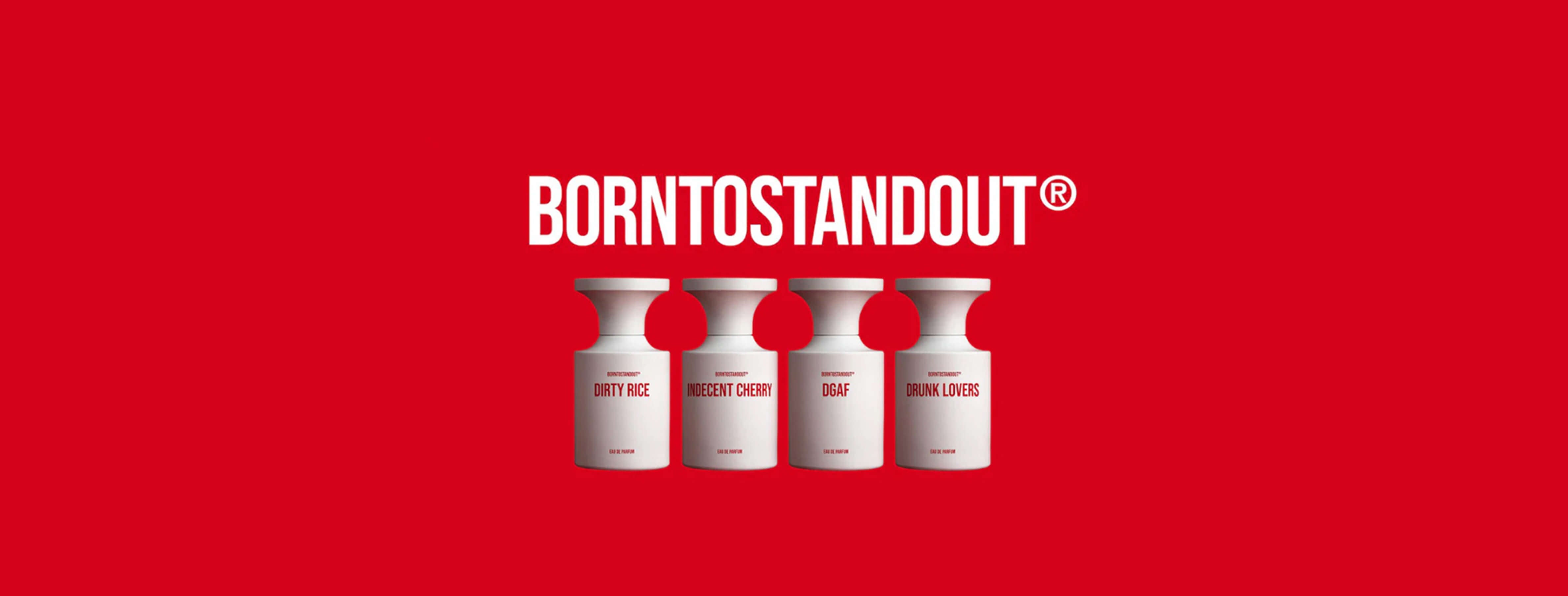 BORNTOSTANDOUT® Perfumes And Colognes - Banner | Scentrique Niche Perfumes USA
