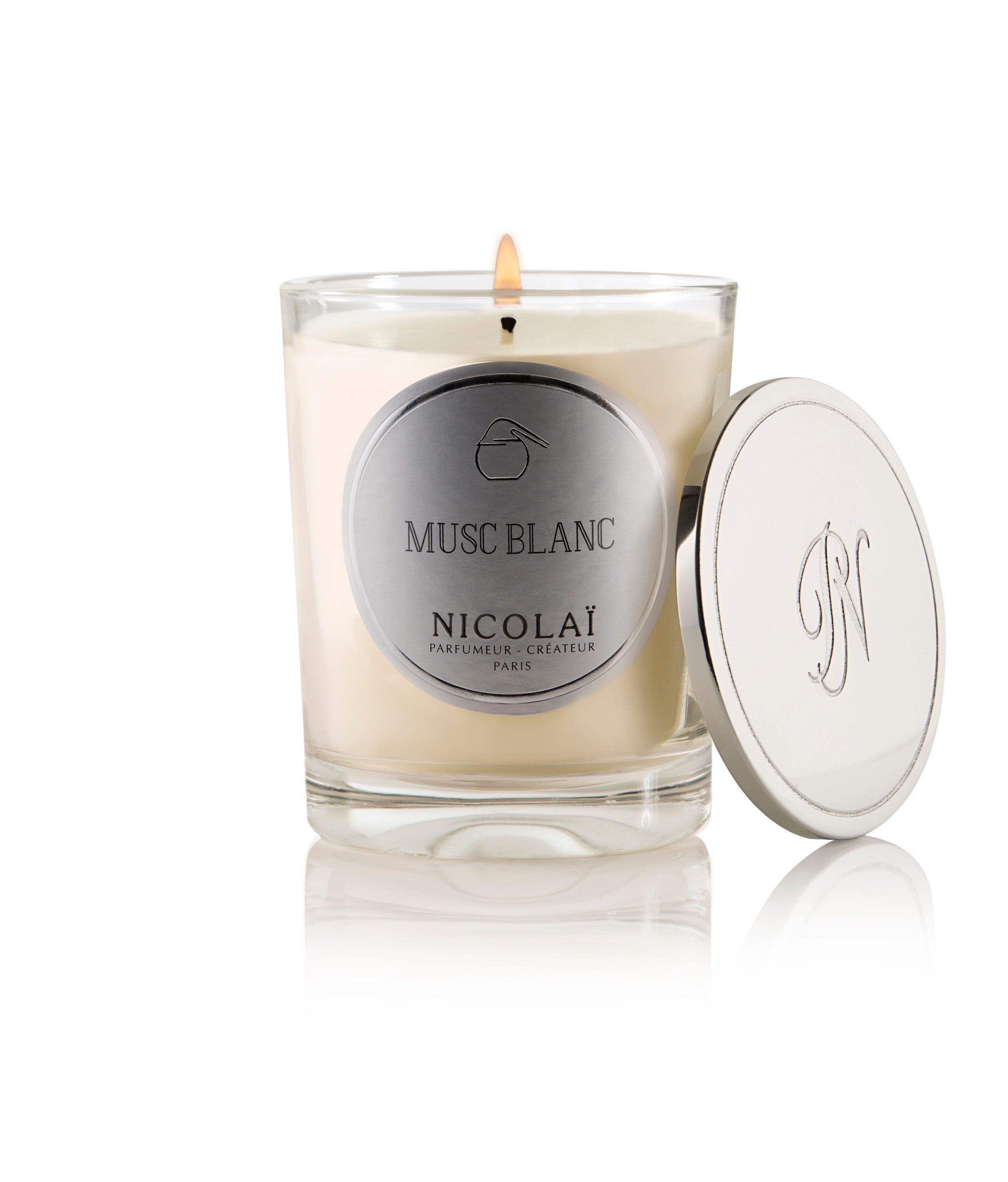 Musc Blanc Scented Candle by Nicolai Parfums