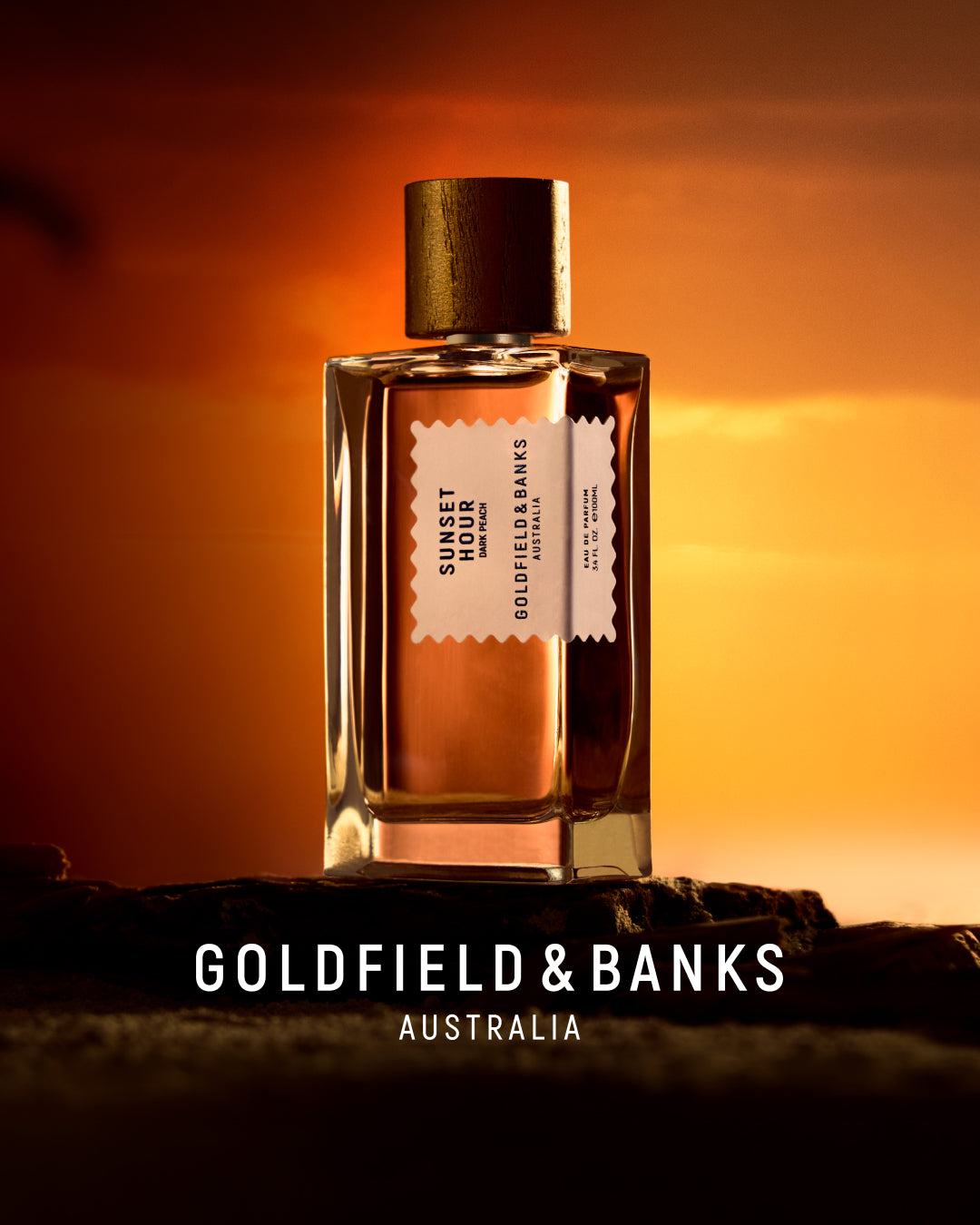 Sunset Hour Dark Peach by Goldfield & Banks