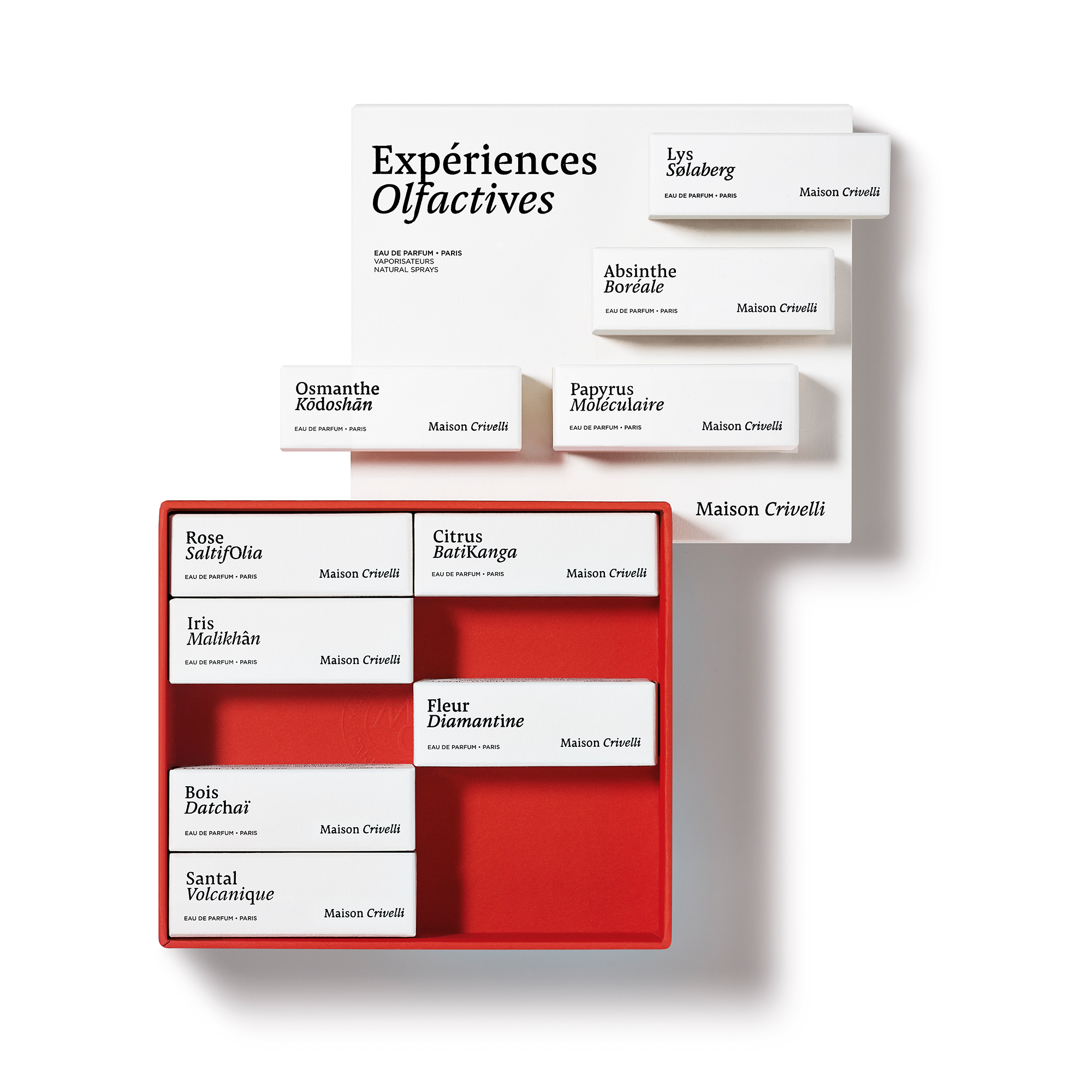 Maison Crivelli Discovery Set (10 x 1.5 ml) | Scentrique Niche Perfumes