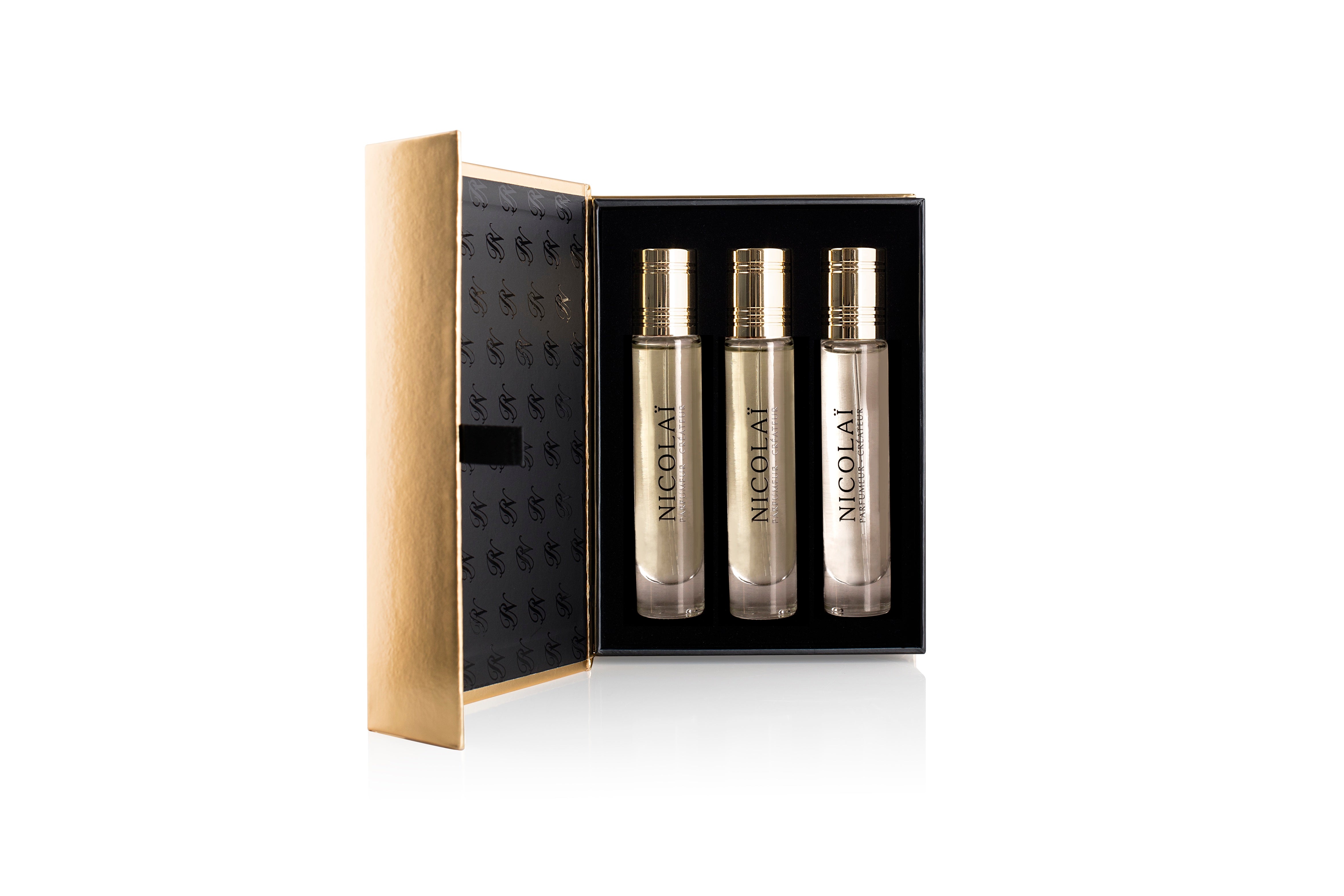 Gourmand Trio Discovery Set by Nicolai Parfums (3 x 15 ml)