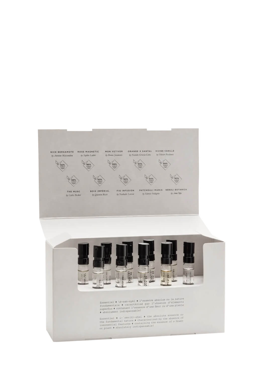 Essential Parfums Discovery Set (10x2ML) | Scentrique Niche Perfumes