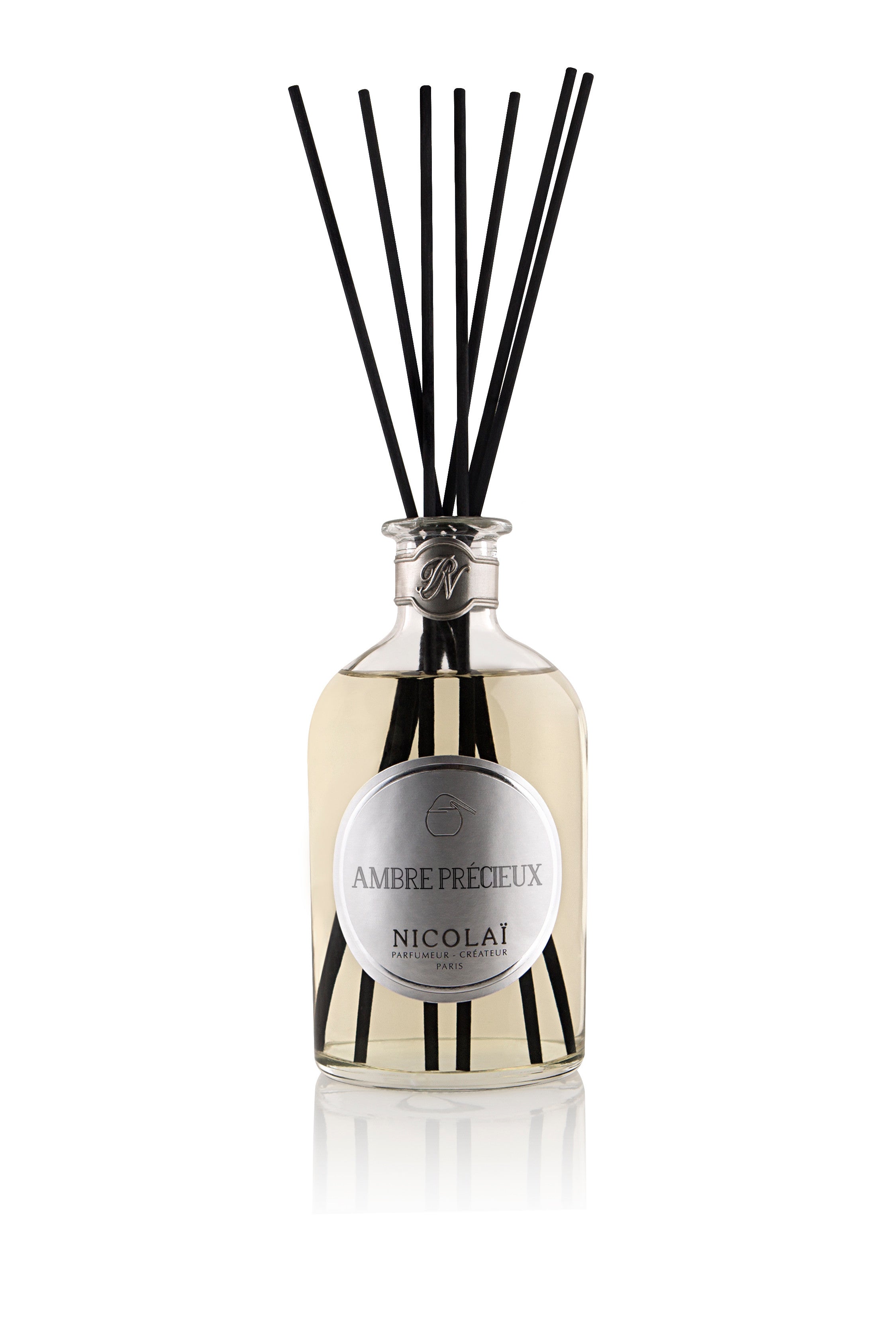 Ambre Précieux Reed Diffuser by Nicolai Parfums | Scentrique Home Fragrances